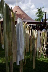 The plant dye workshop